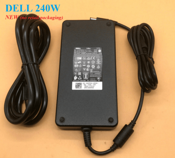 Sạc laptop Dell 19.5V 12.3A 240W (1) Sạc laptop Dell 19.5V 12.3A 240W (1)
