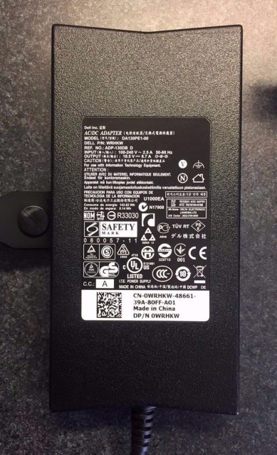 Sạc laptop Dell Precision M4400