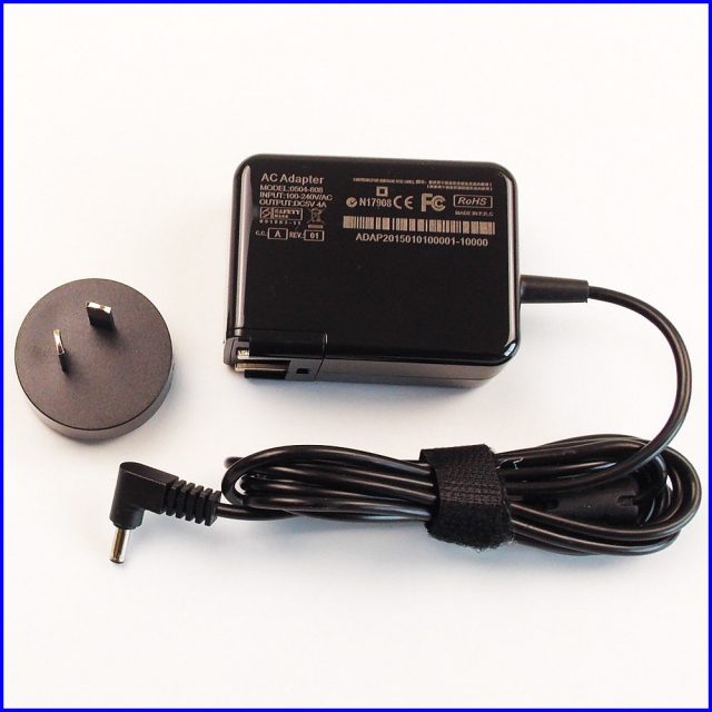 Caricabatteria 5V 4A 20W Compatibile Lenovo Ideapad 100S-11IBY 80R2 (3,5x1,35mm