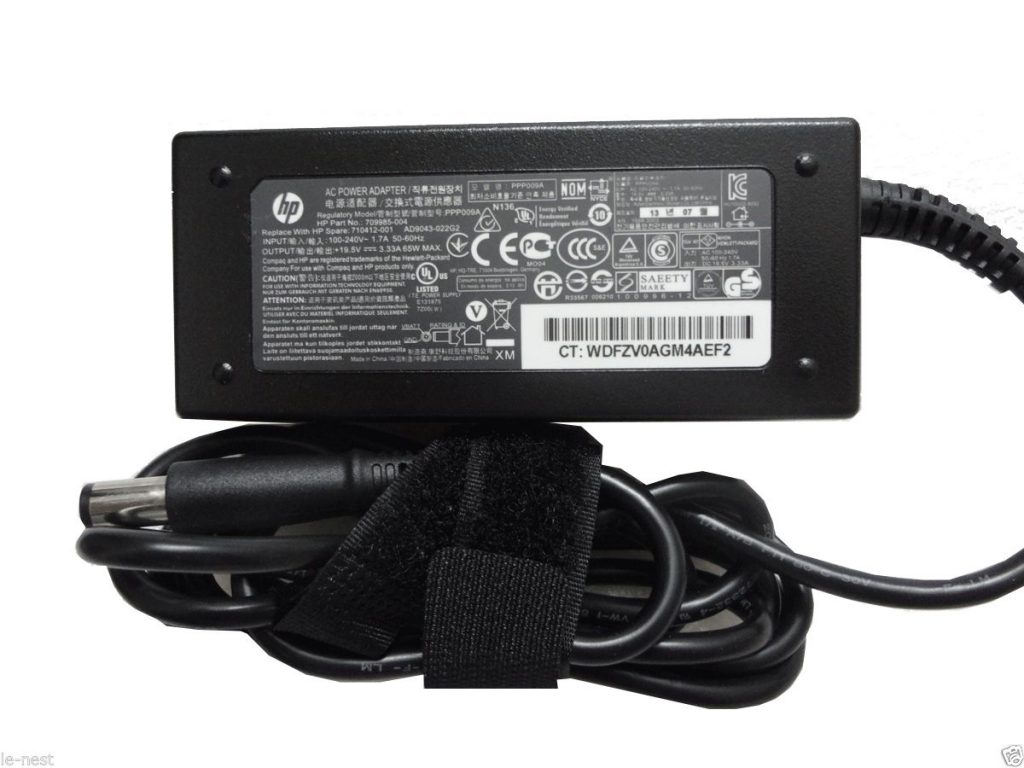 Sạc laptop HP 19.5V 3.33A 65W