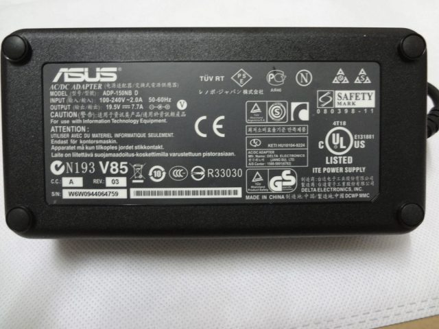 Sạc Laptop Asus ZenBook UX580GD UX580GE